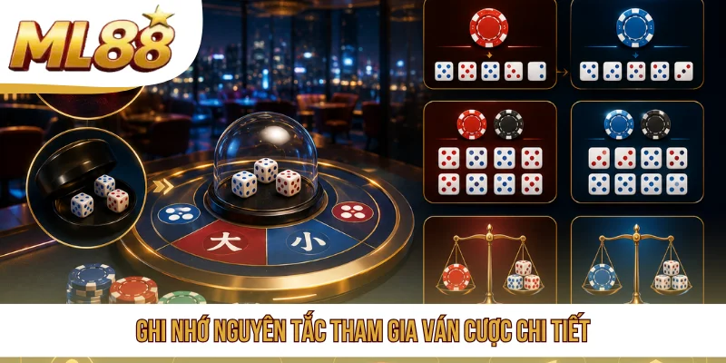 Ghi nhớ nguyên tắc tham gia ván cược chi tiết